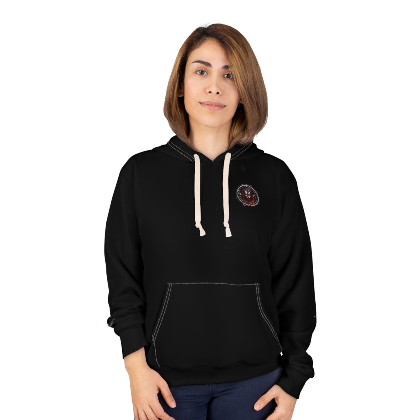 AlphaSix "The Abyss Awakens Black" (Unisex Pullover Hoodie)