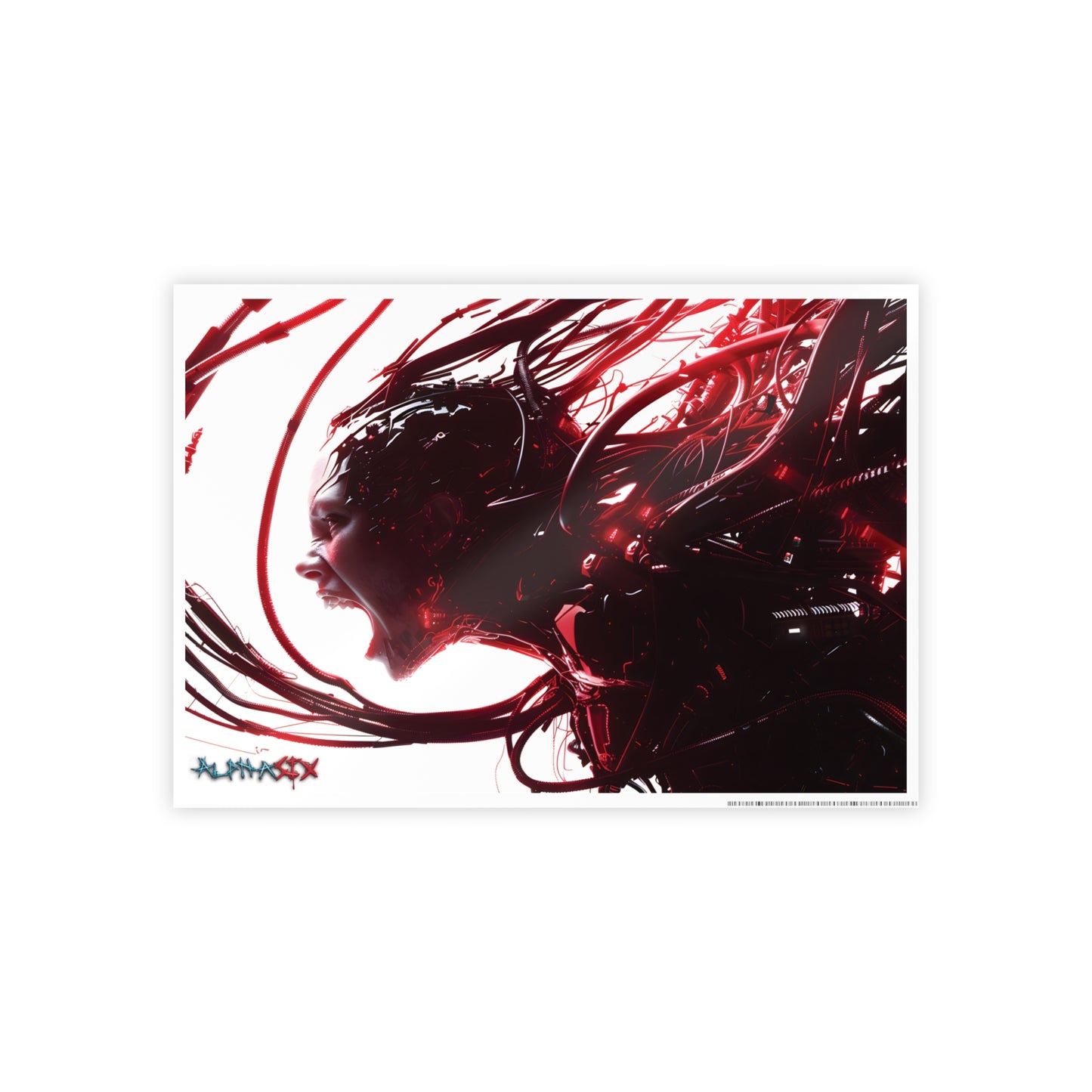 AlphaSix "The Mother's Fury" (Horizonal High-Gloss Poster)