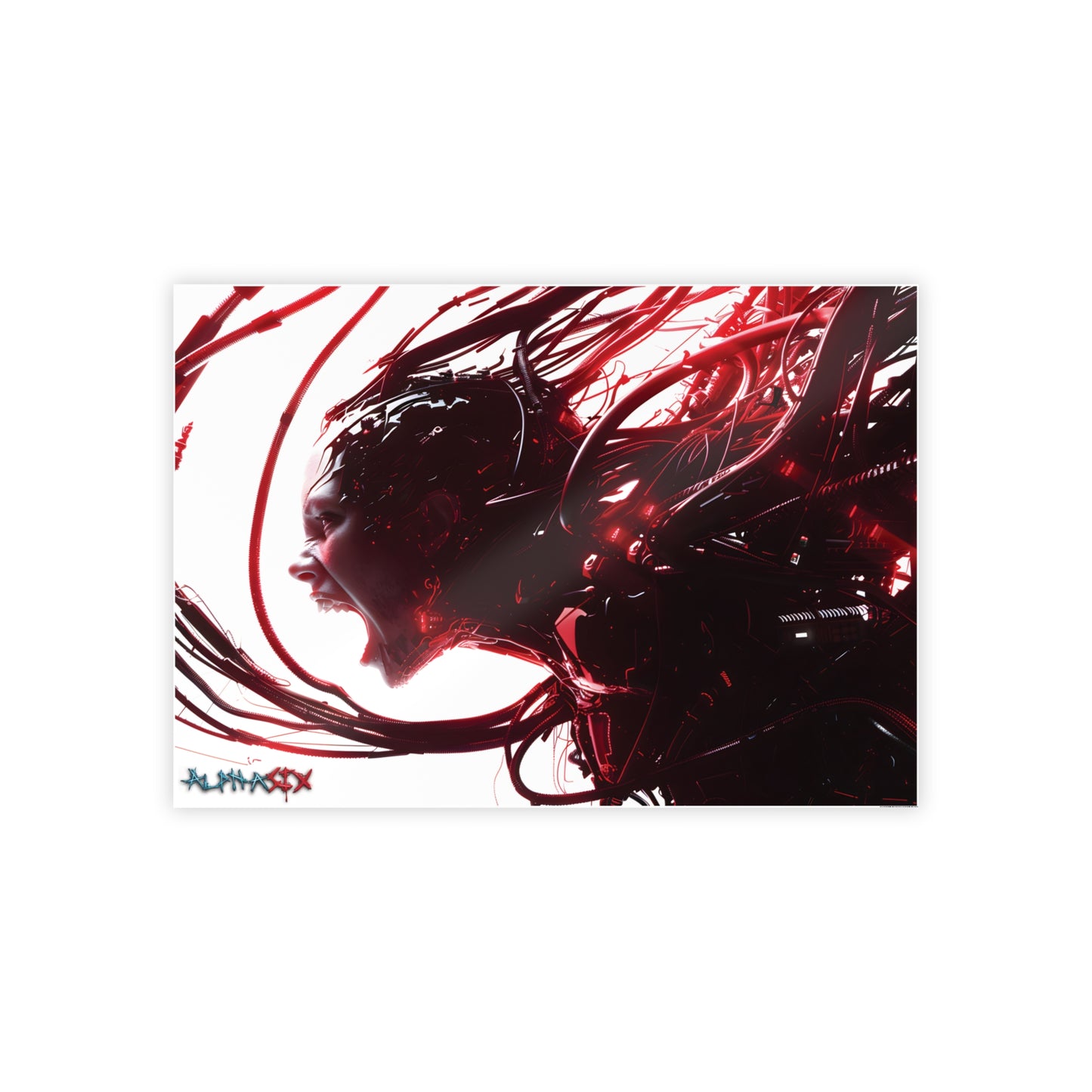 AlphaSix "The Mother's Fury" (Horizonal High-Gloss Poster)