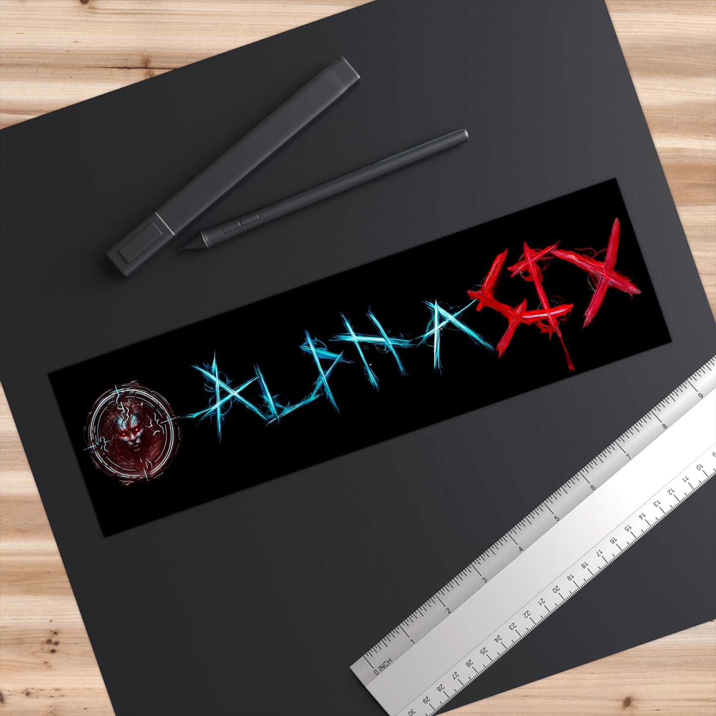 AlphaSix "Sigil" (Bumper Sticker)