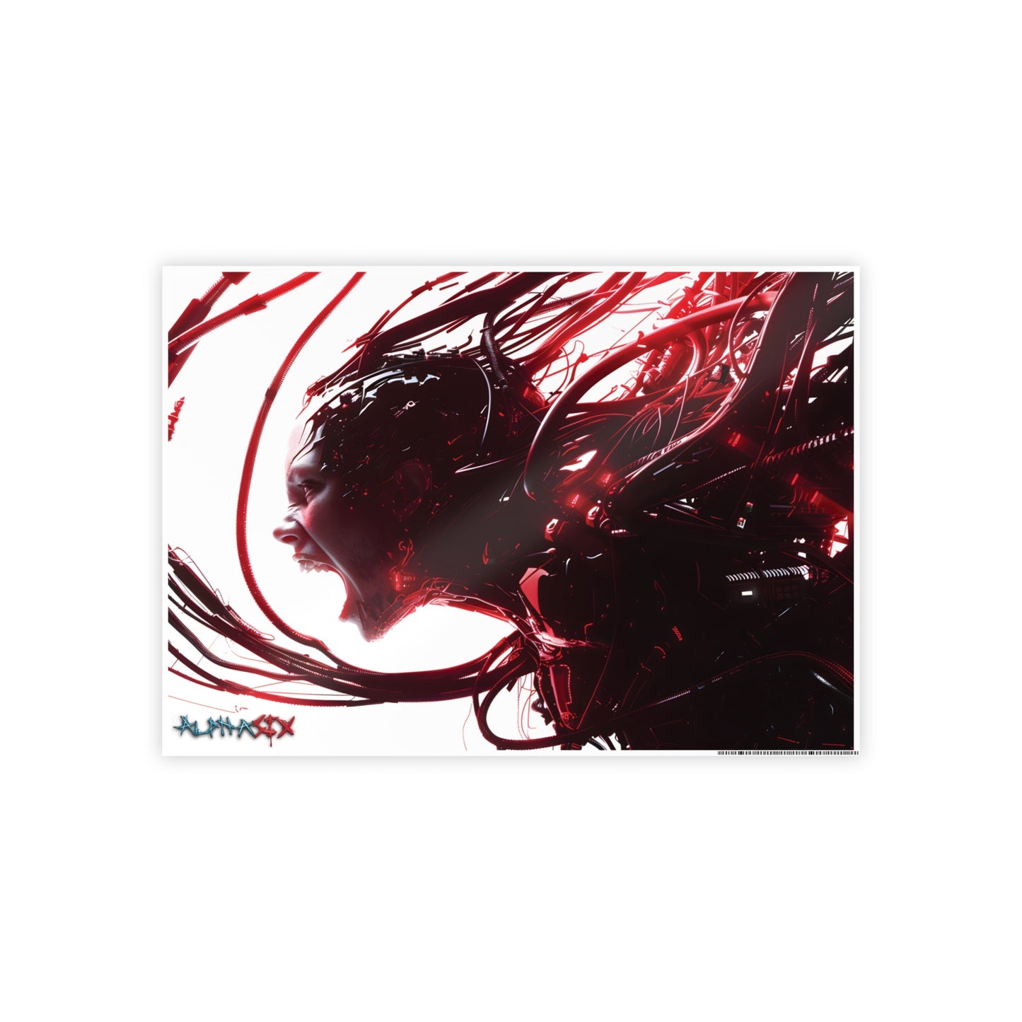 AlphaSix "The Mother's Fury" (Horizonal High-Gloss Poster)
