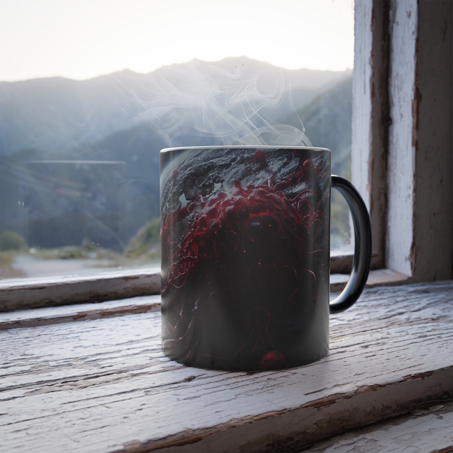 AlphaSix "Assimilated Earth" (Color Morphing Mug, 11oz)