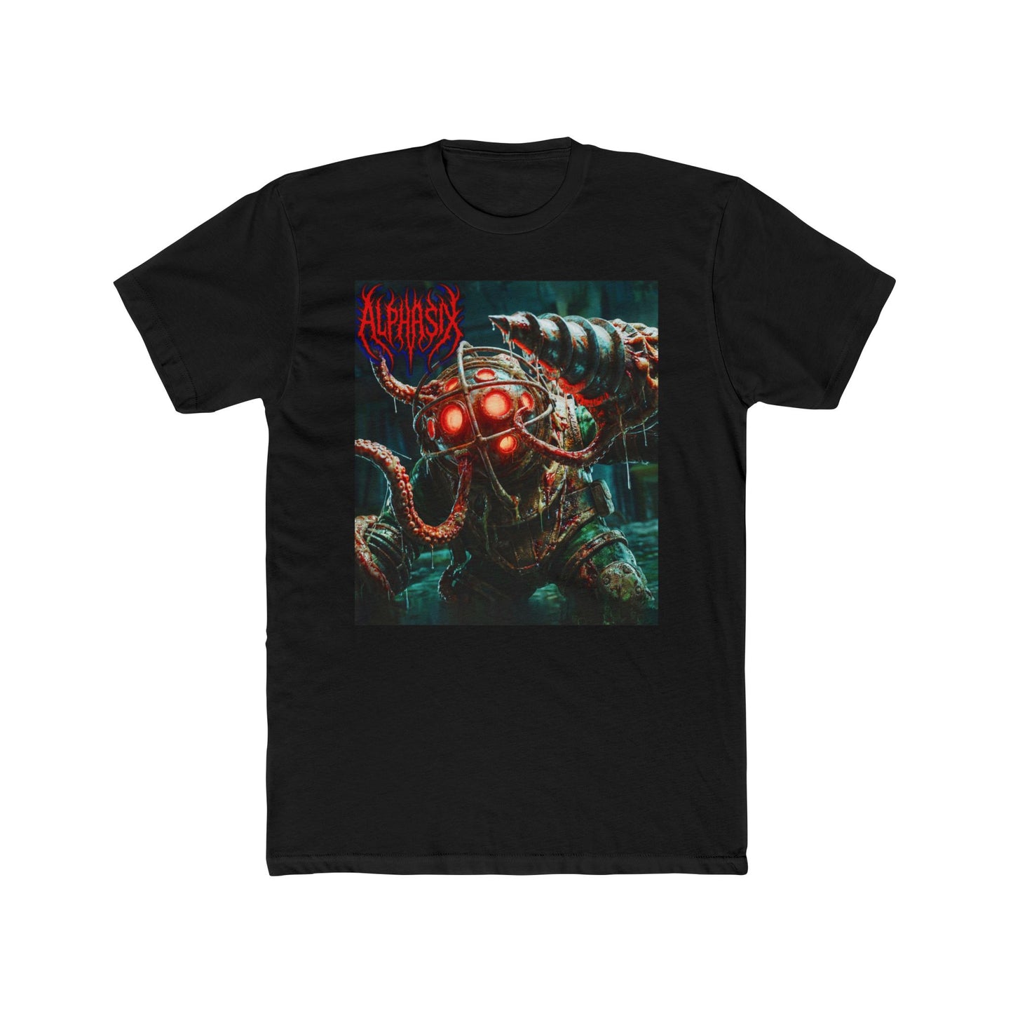 AlphaSix "Tentacle Daddy" Unisex Cotton Crew Tee